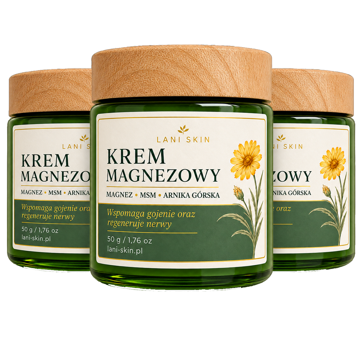 ZDJĘCIE 20 — zestaw słoiczków LANI SKIN