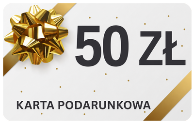 Karta podarunkowa o wartości 50zł